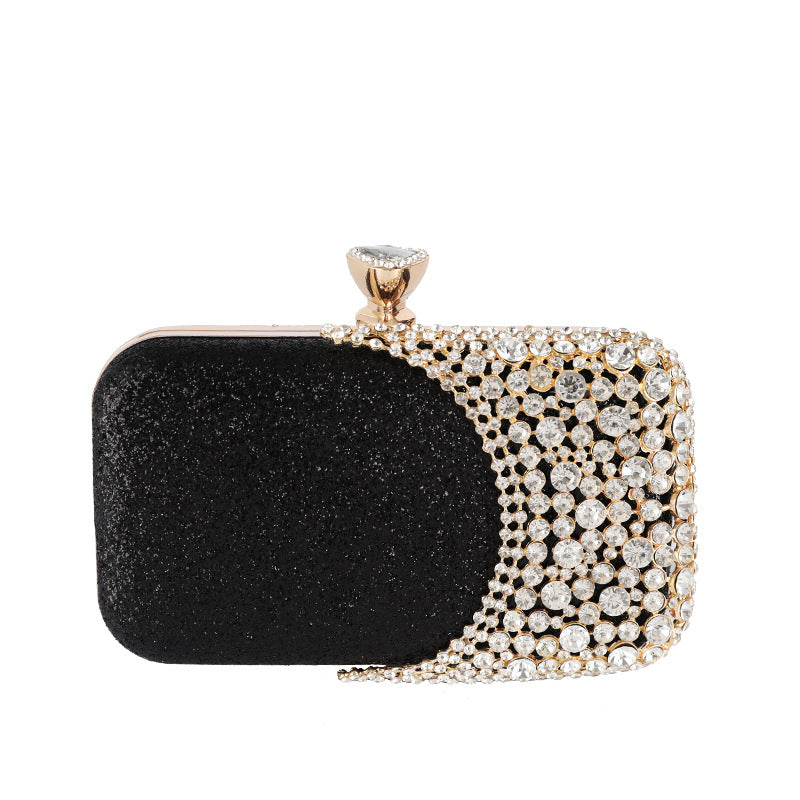 Diamond Inlaid Evening Bag