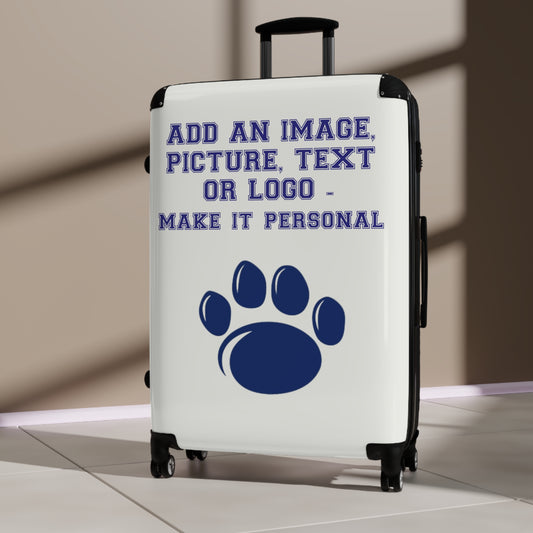 College Suitcase – Customizable Travel Luggage with Mascot Design
