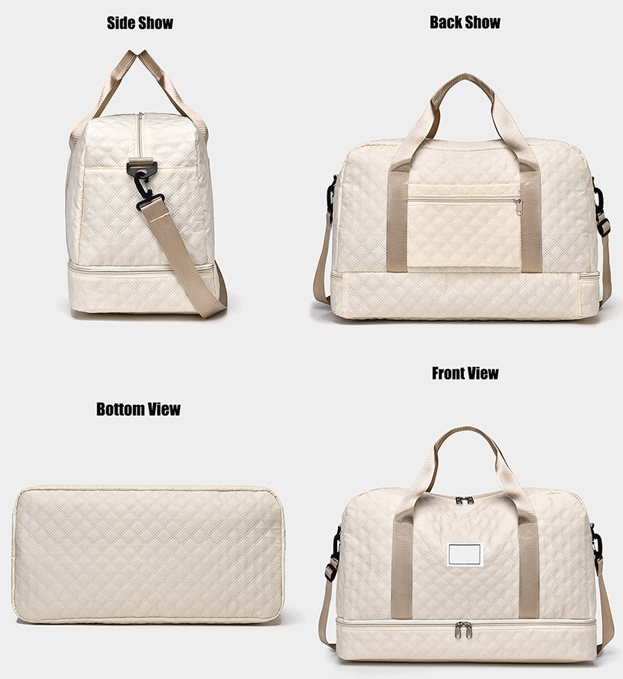 Journey's Multi-Functional Large Capacity For Travel, Workout & Business Trips - Waterproof Sports Travel Tote