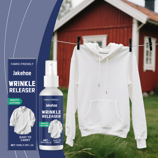 JAKEHOE's Travel Wrinkle Removal Spray Fast And Smooth