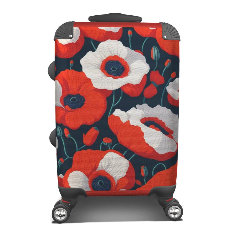 Flower Travel Suitcase