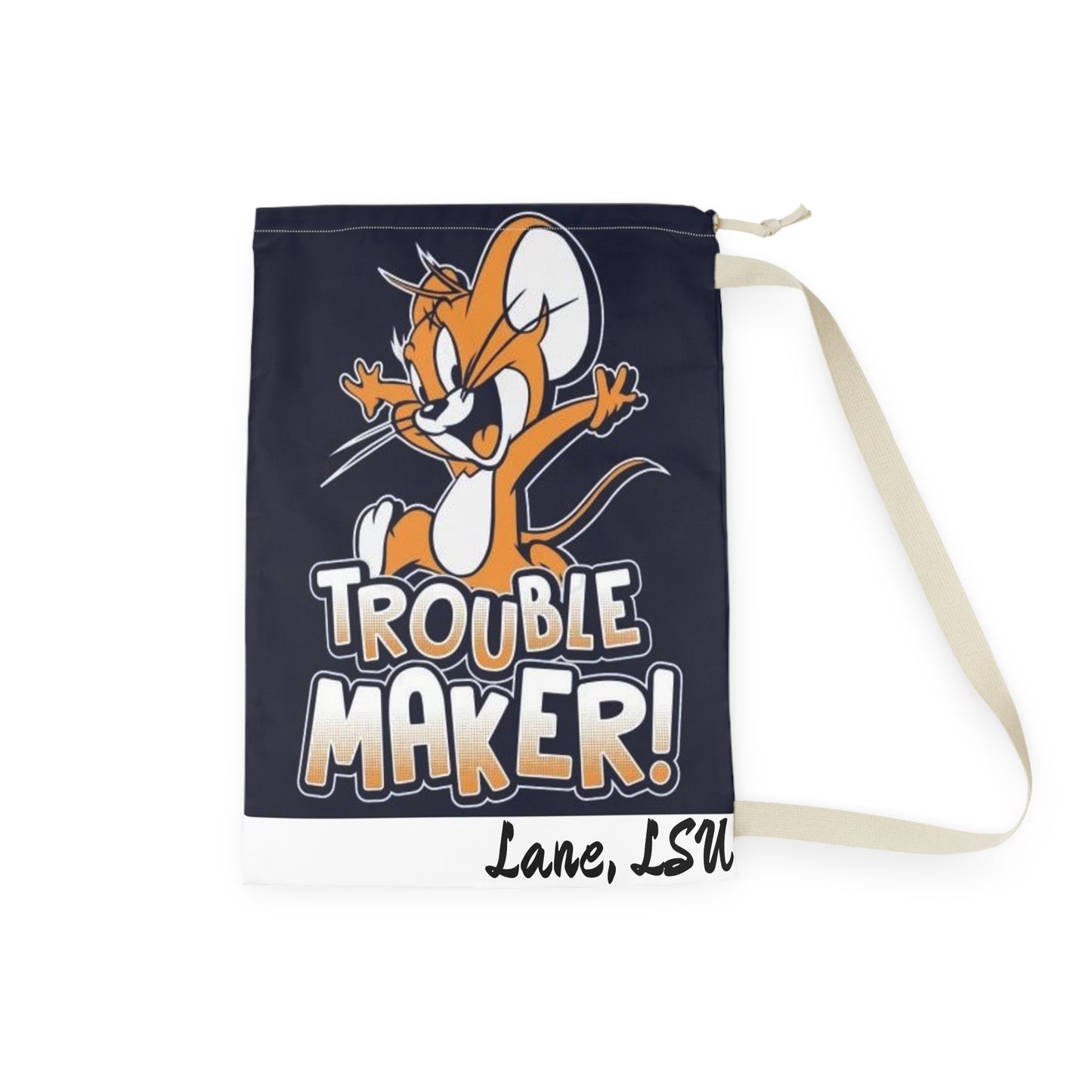 Trouble Maker Laundry Bag