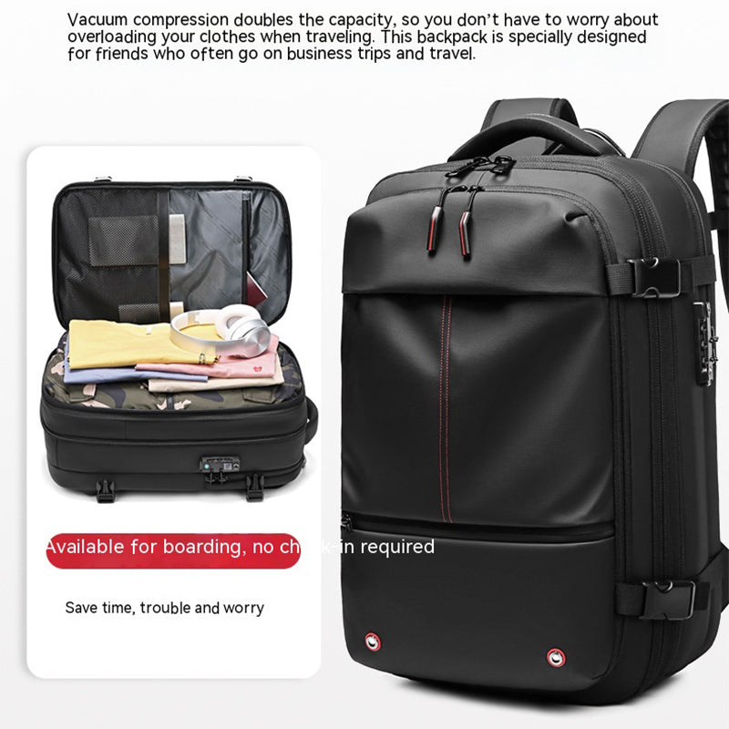 BLP ONTHEGO Exceptional Travel Backpack for Business-Vacuum Compression