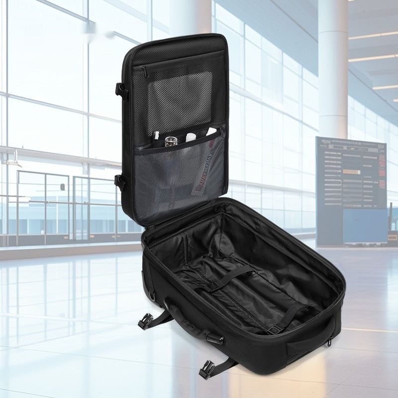 FINANCIAL DISTRICT Executive Travel Backpack on wheels