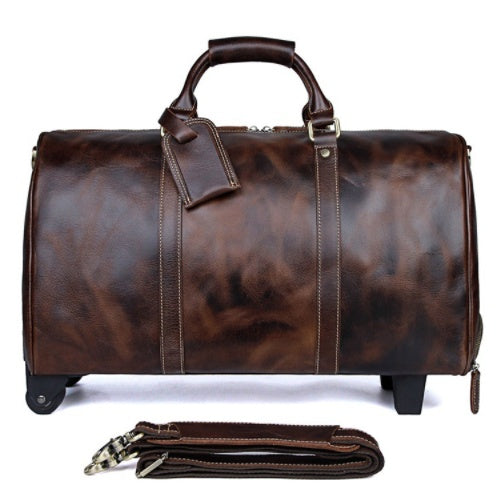 BLP Exceptional Collection - Genuine Leather Duffle Travel Bag