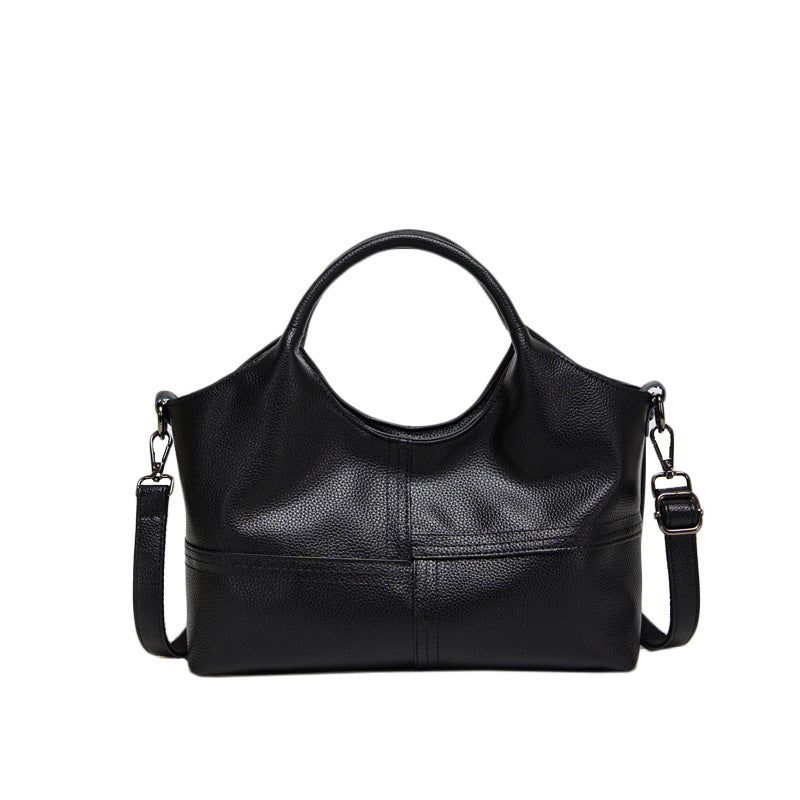 FIGLIA DELLA MADRE Large Capacity Advanced Texture Handbags