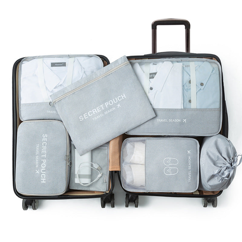 Portable Travel 7-piece packing cube/bags