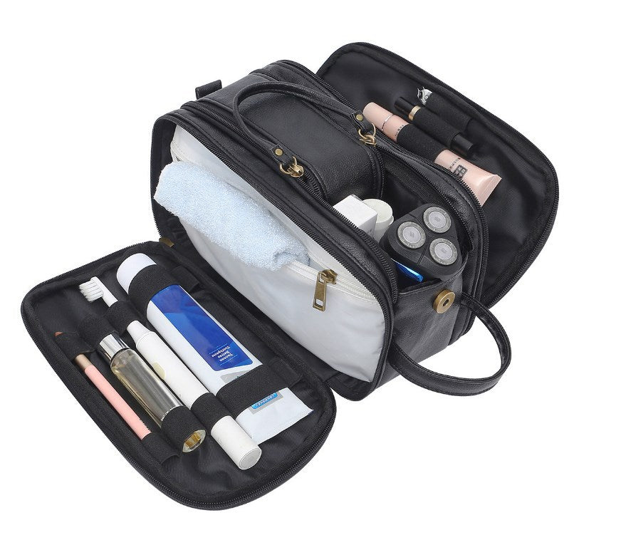Men's Leather Toiletry Bag