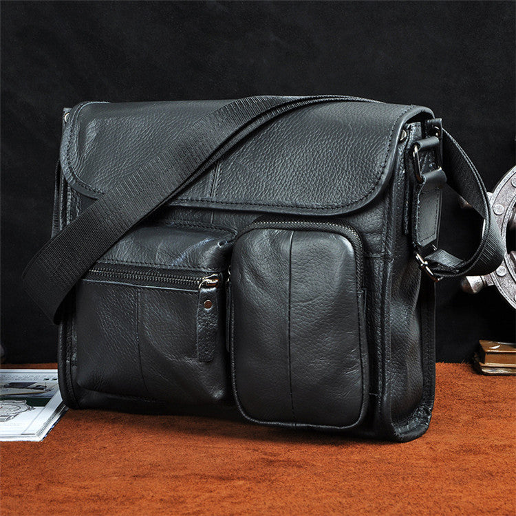 Leather Messenger Bag