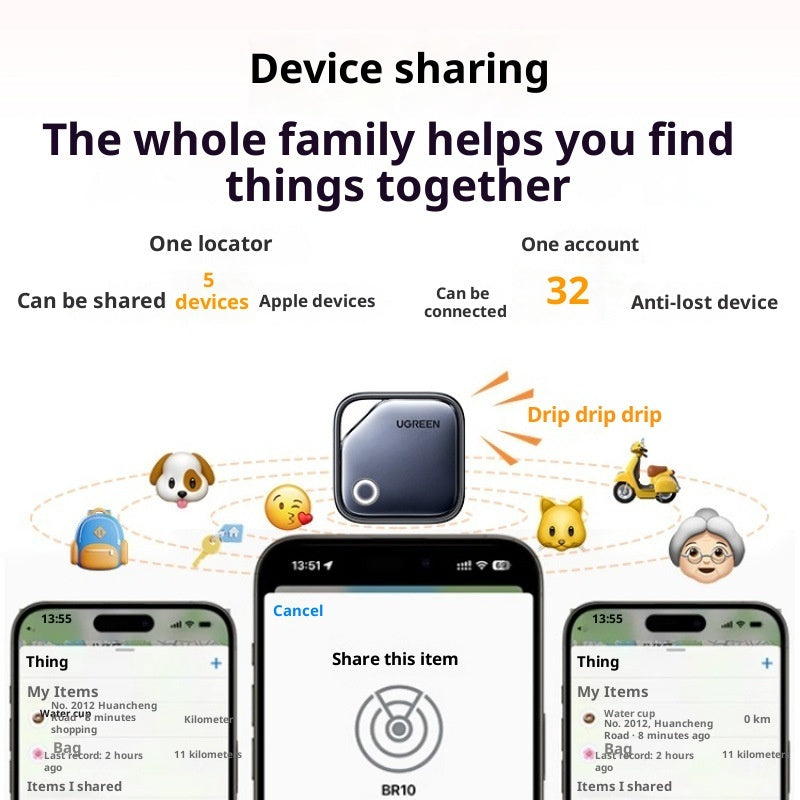 Apple Certified Smart Anti-Lost Device
