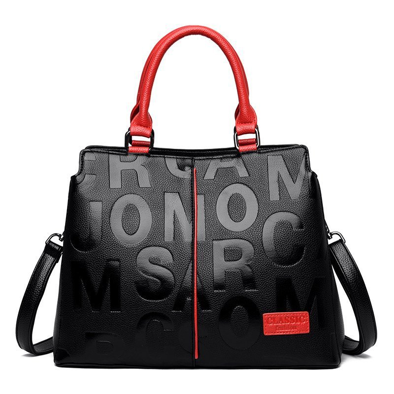 Monogram ICONIC Leather Shoulder Bag