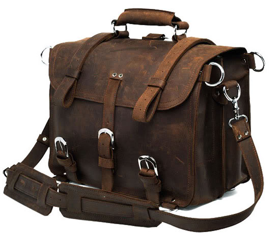 Elite Crazy Horse Series Genuine Leather Travel Bag