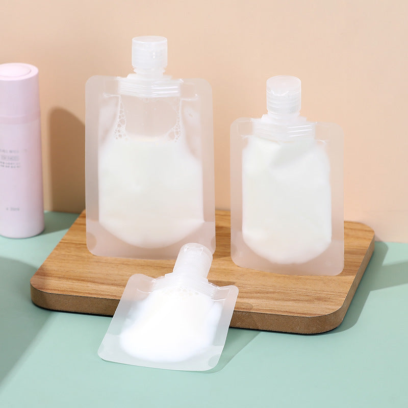 Transparent Travel Refillable Pouches