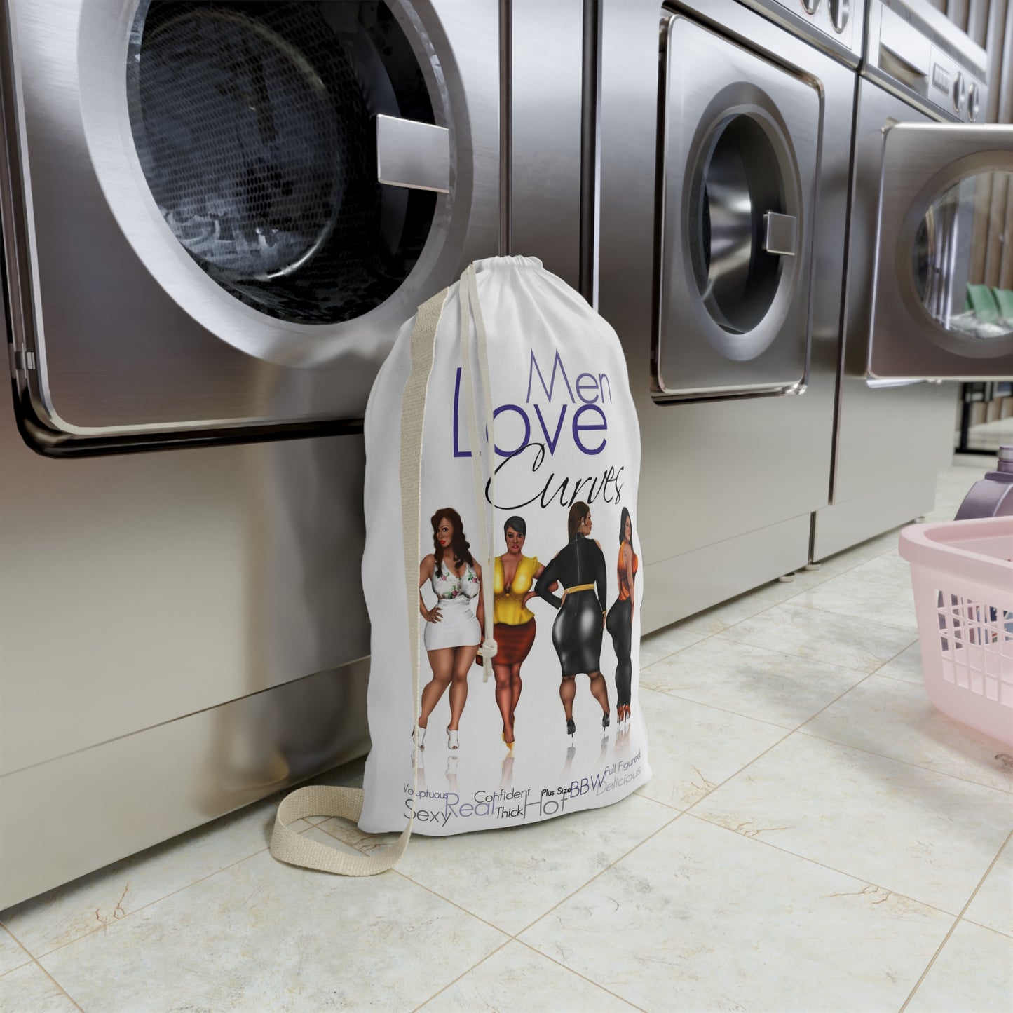 Curvy Love Laundry Bag