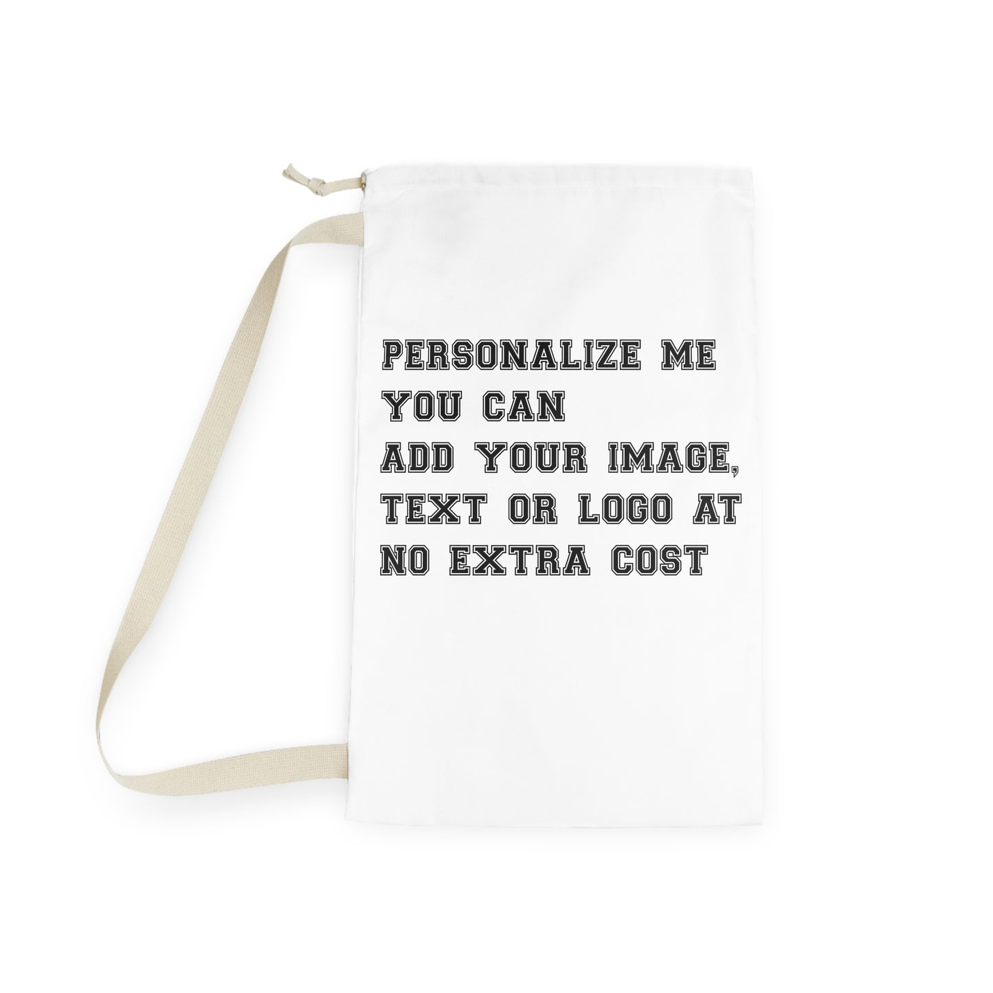 COLLEGE LIFE 101 Laundry Bag – "Help! Bring Coffee" Personalized Drawstring Bag