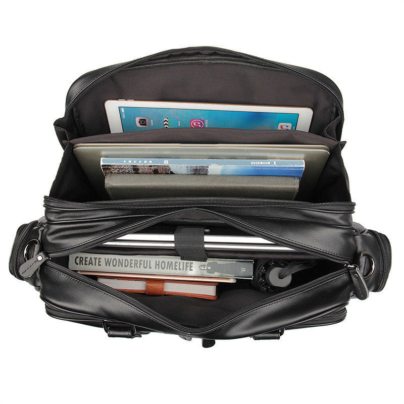 Midnight Soft Leather Men's Bag