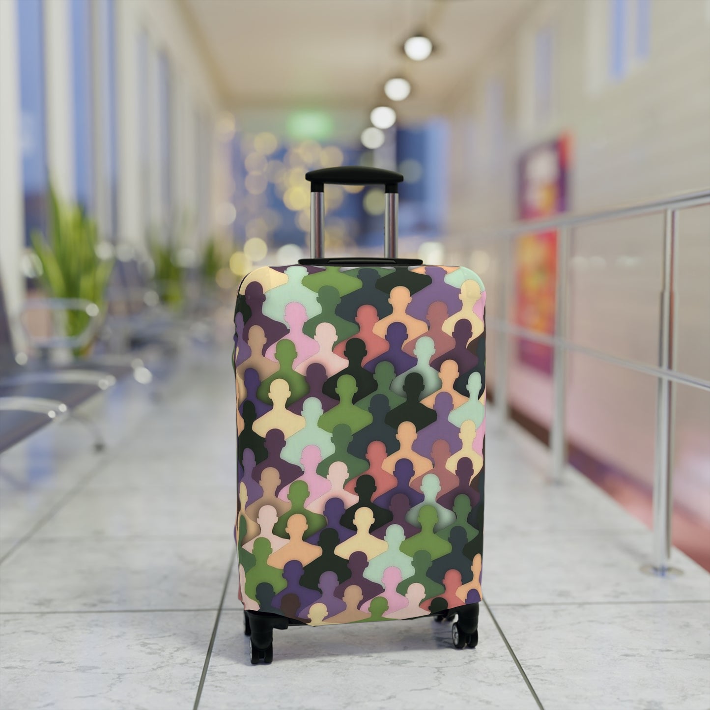 Abstract Luggage Protector