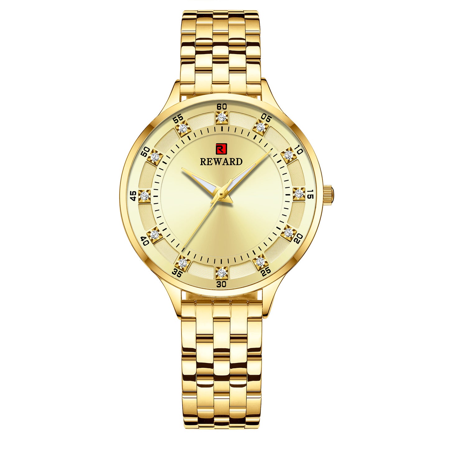 REWARD Ladies Quartz Watch with diamond band