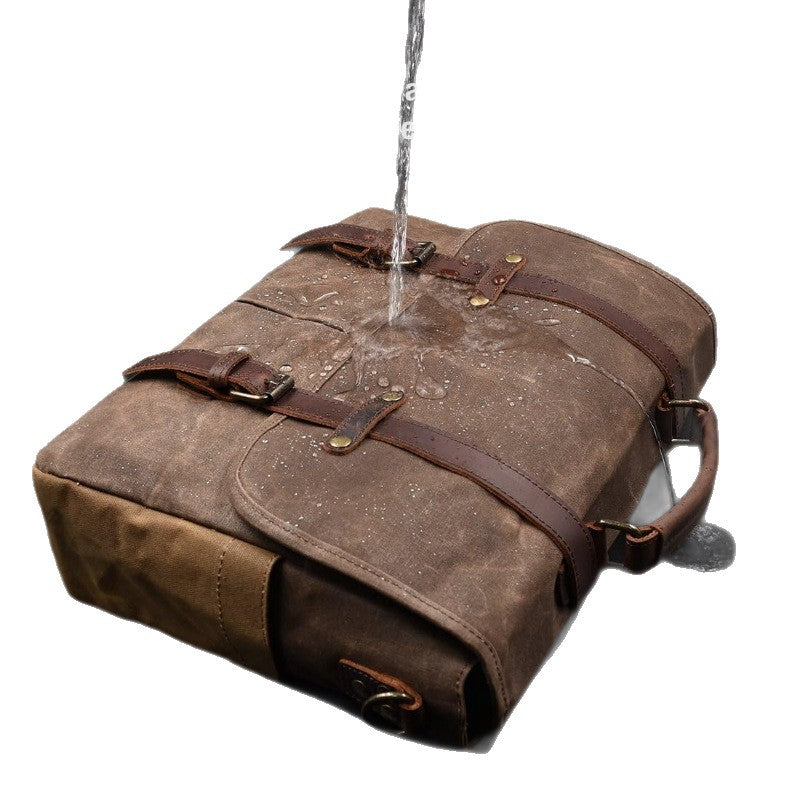 Canvas Mallette Waterproof Bag
