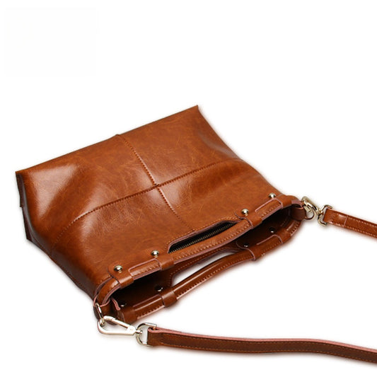 JUNIATA RETRO Women Genuine Leather Tote Bag