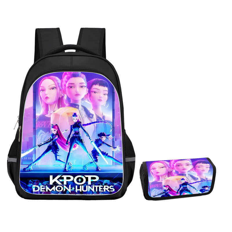 DEMON HUNTER KPOP School Backpack
