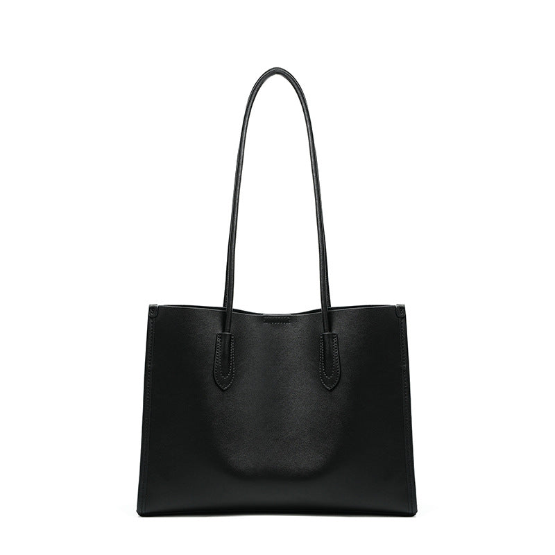 Jolie Fille Genuine Leather Commuter Tote Bag
