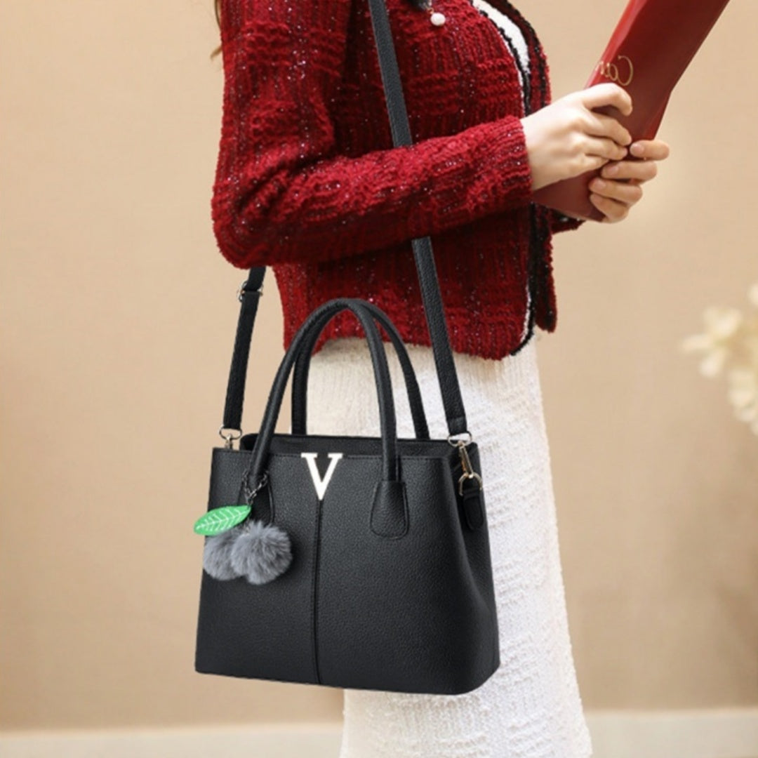 Signature V Series Inspired Handbag