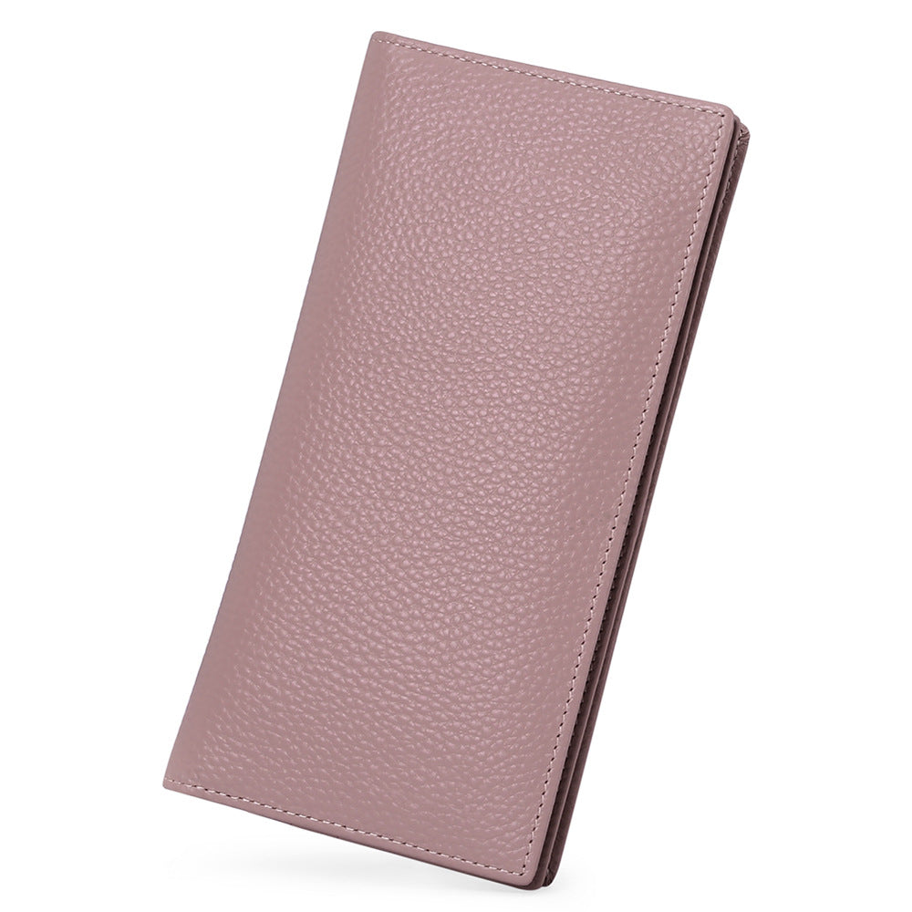 GOIACII Wallets for Women: RFID Blocking Ultra Slim Leather Credit Card Holder Clutch