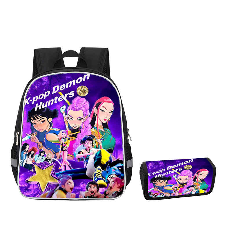 DEMON HUNTER KPOP School Backpack