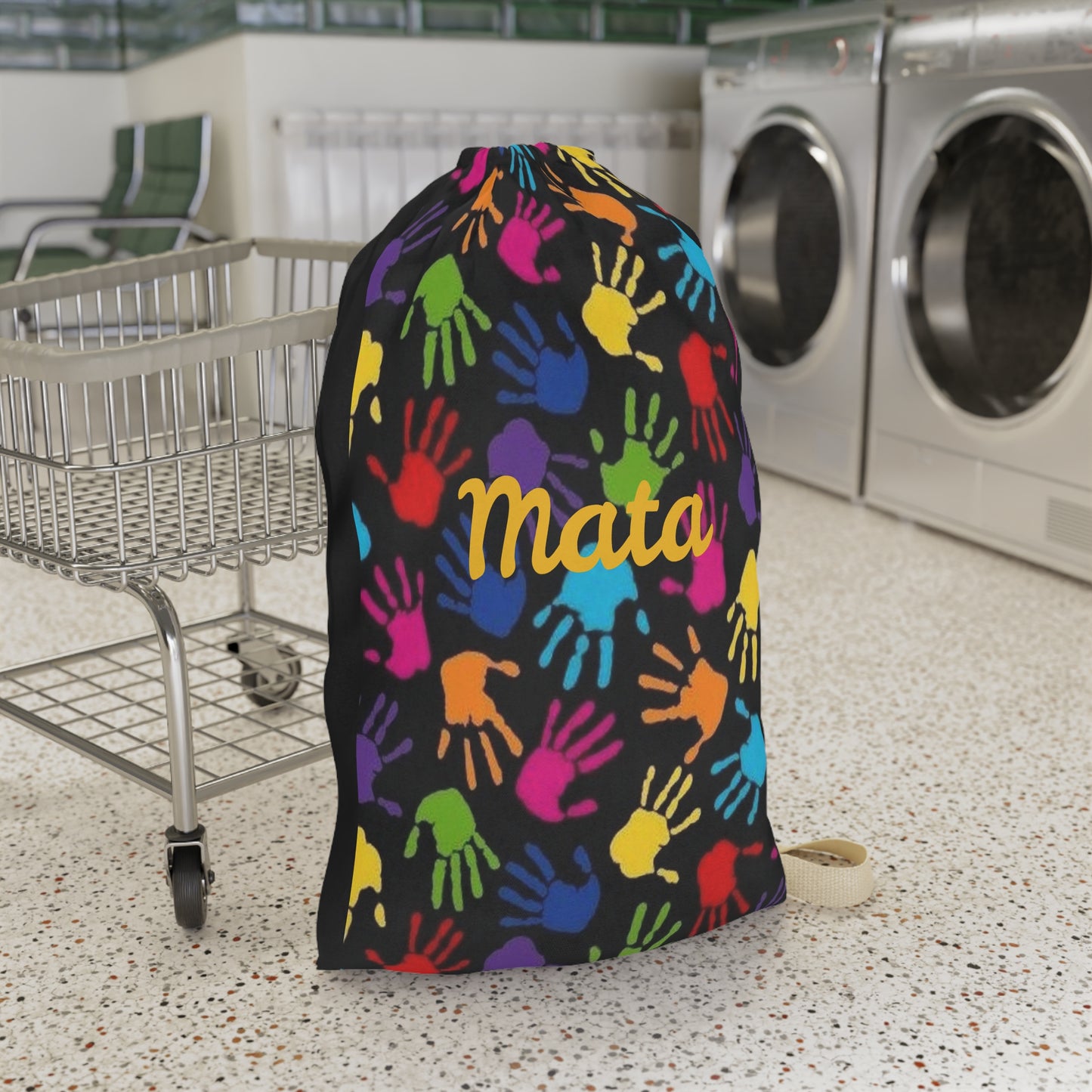 Vibrant Kids' Laundry Bag