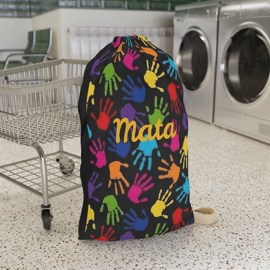 Vibrant Kids' Laundry Bag
