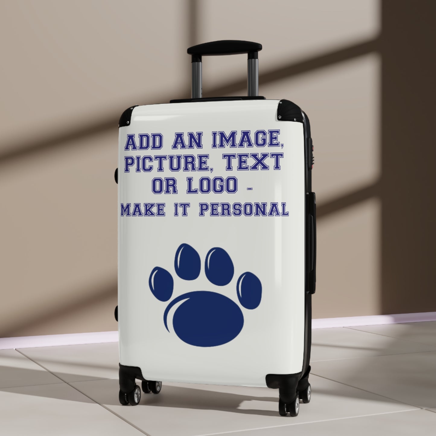 College Suitcase – Customizable Travel Luggage with Mascot Design