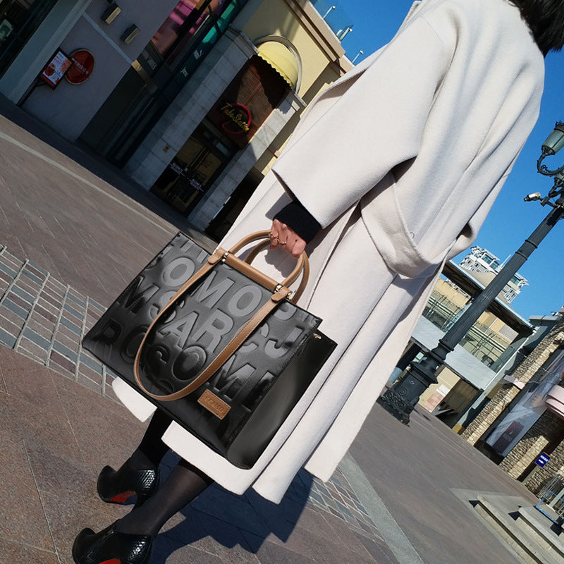 Monogram ICONIC II Top-Handle Bag Lady's Handbag Casual