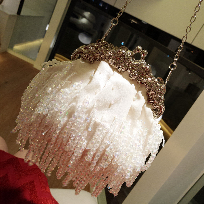 Beaded Embroidered Bridal Bag