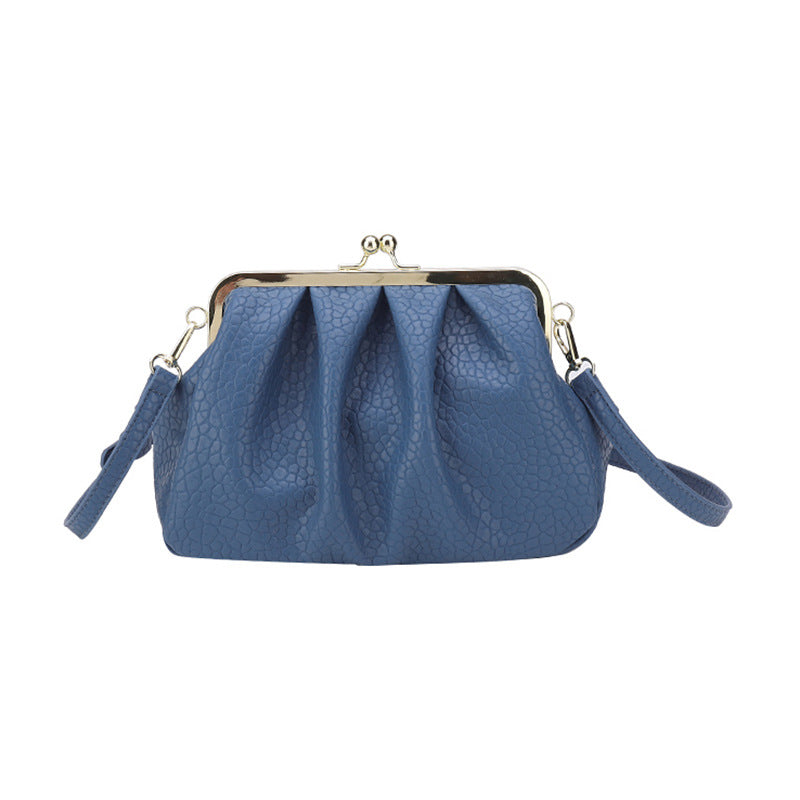Kiss Lock Crossbody Shoulder Bags Trendy Purse