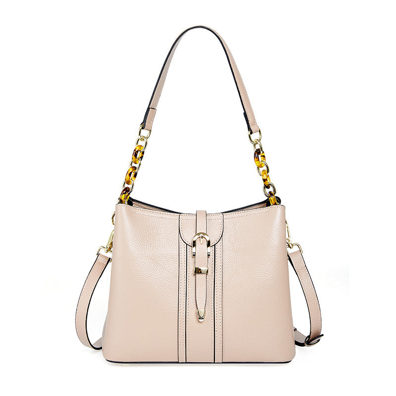 Exceptional Inspired Leather Bucket Bag