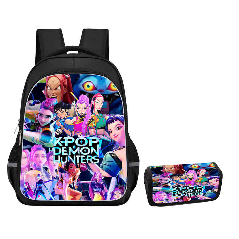 DEMON HUNTER KPOP School Backpack