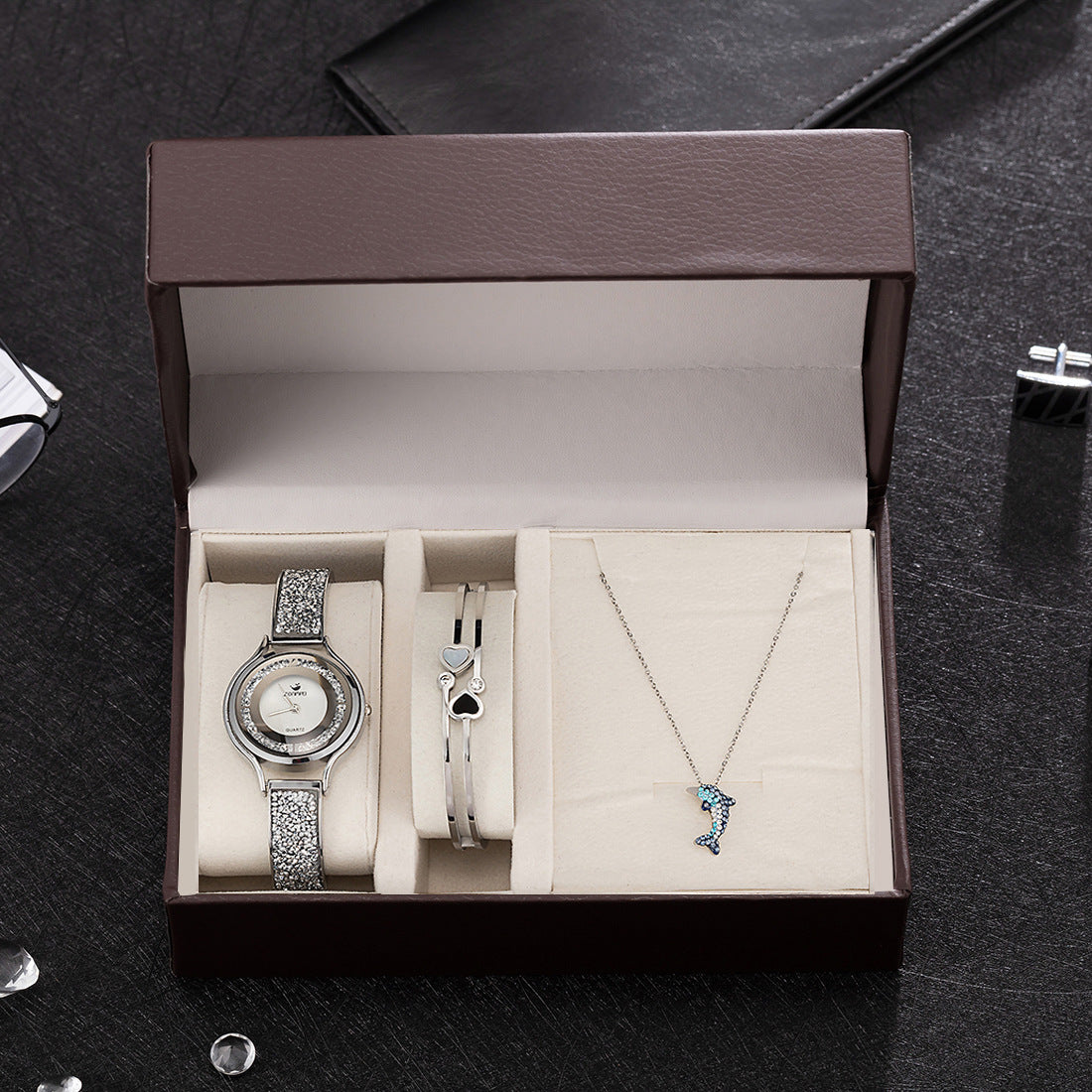 ZONMFEI-High-End Quartz Watch Gift Set