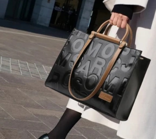 Monogram ICONIC II Top-Handle Bag Lady's Handbag Casual
