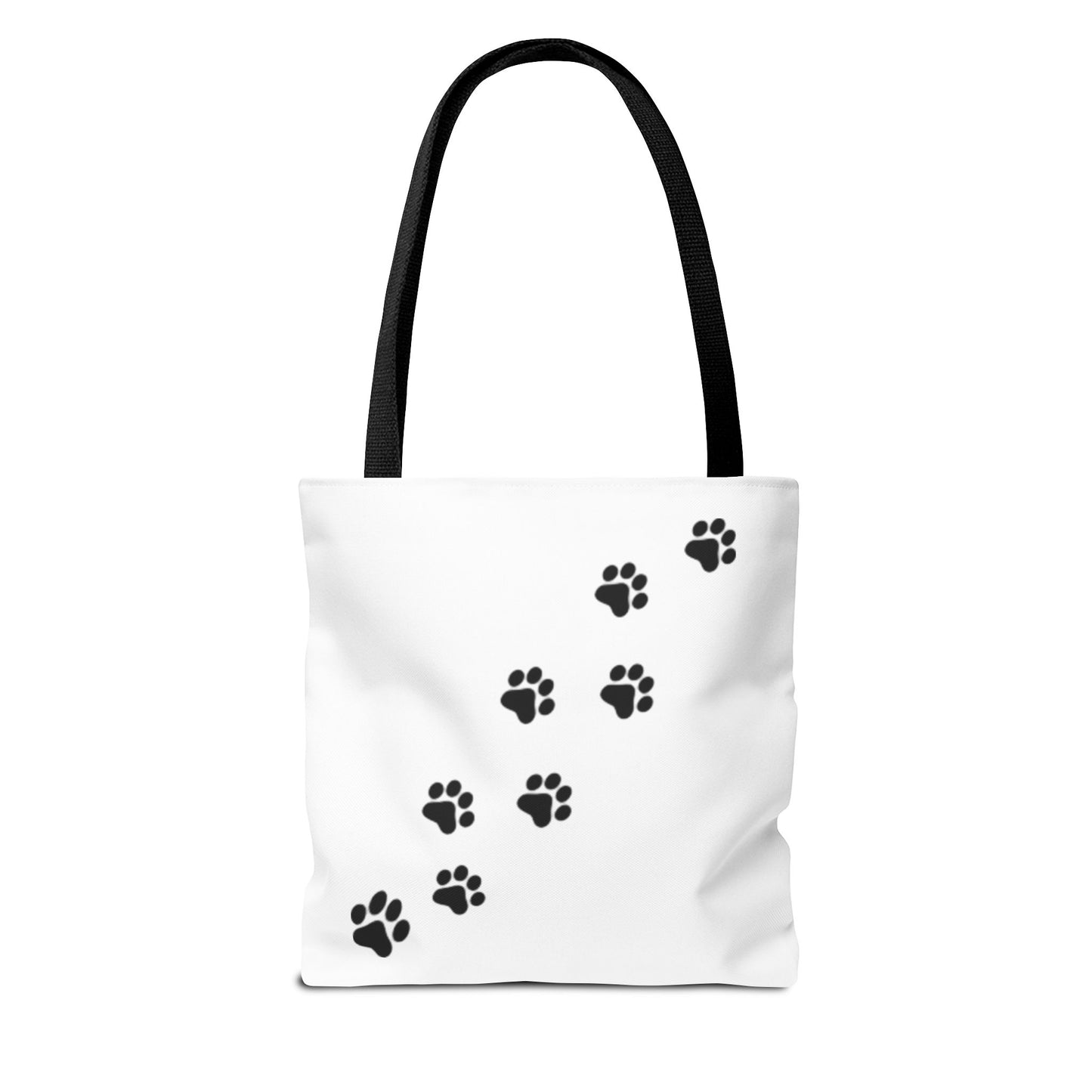 Cat Lover Tote Bag — Heart Design