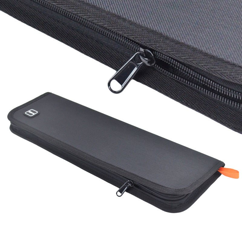 Sophisticated Gents Tie Case for Travel, Necktie Organizer Bag