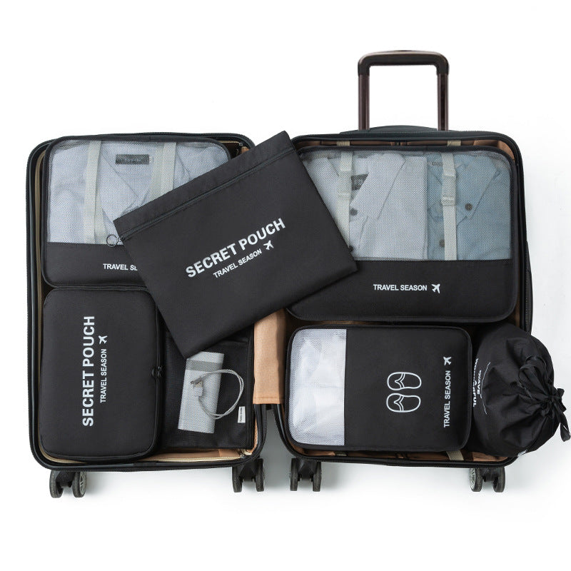 Portable Travel 7-piece packing cube/bags