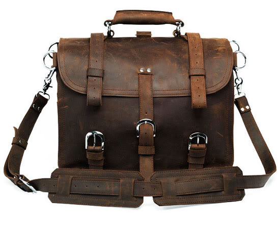 Elite Crazy Horse Series Genuine Leather Travel Bag