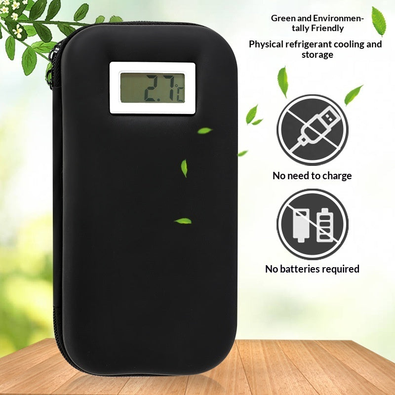 Portable Insulated Travel Bag For Refrigerating Insulin Eco Friendly