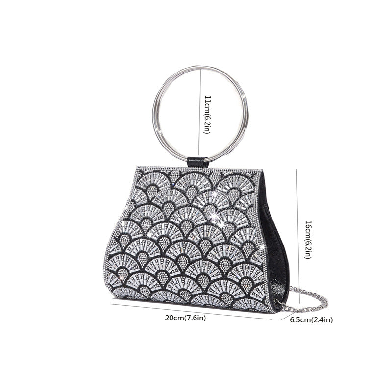Dinner Bag Inlaid With Diamonds