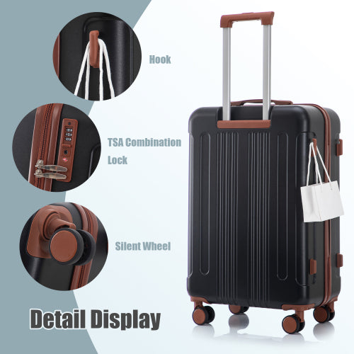 3 Pcs Set In ABS Spinner Wheel Luggage