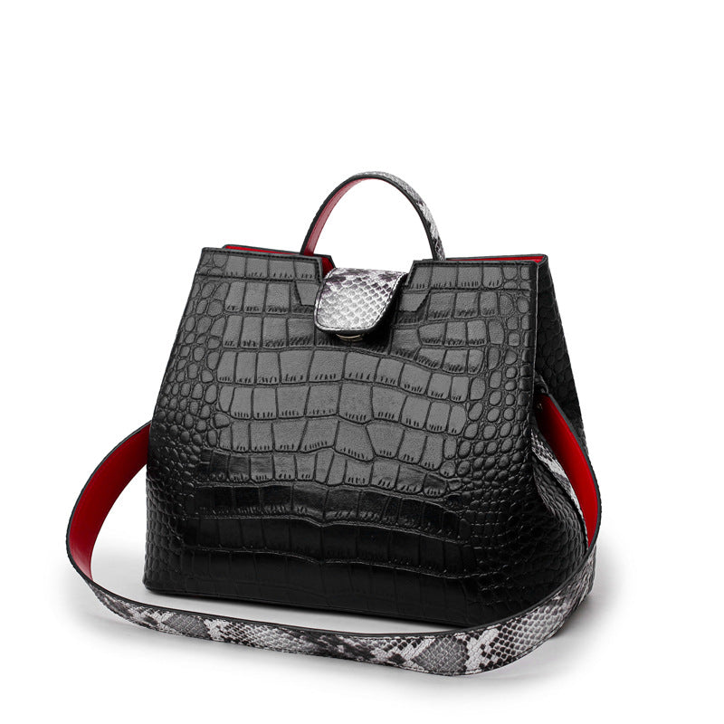 Snake Skin Pattern Bag