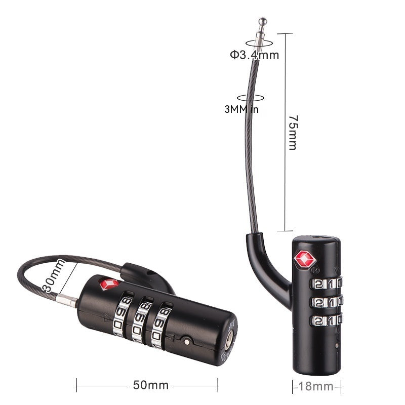 Suitcase Steel Wire Lock