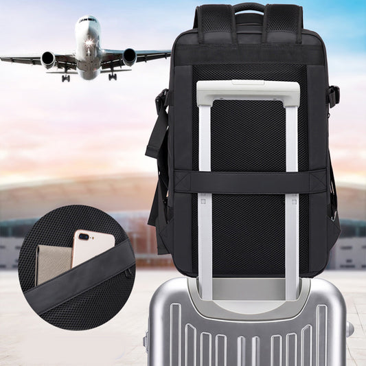 BANGE Foldable Large Capacity Business Travel Bag Waterproof Backpack