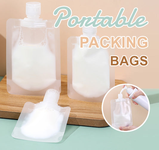 Transparent Travel Refillable Pouches